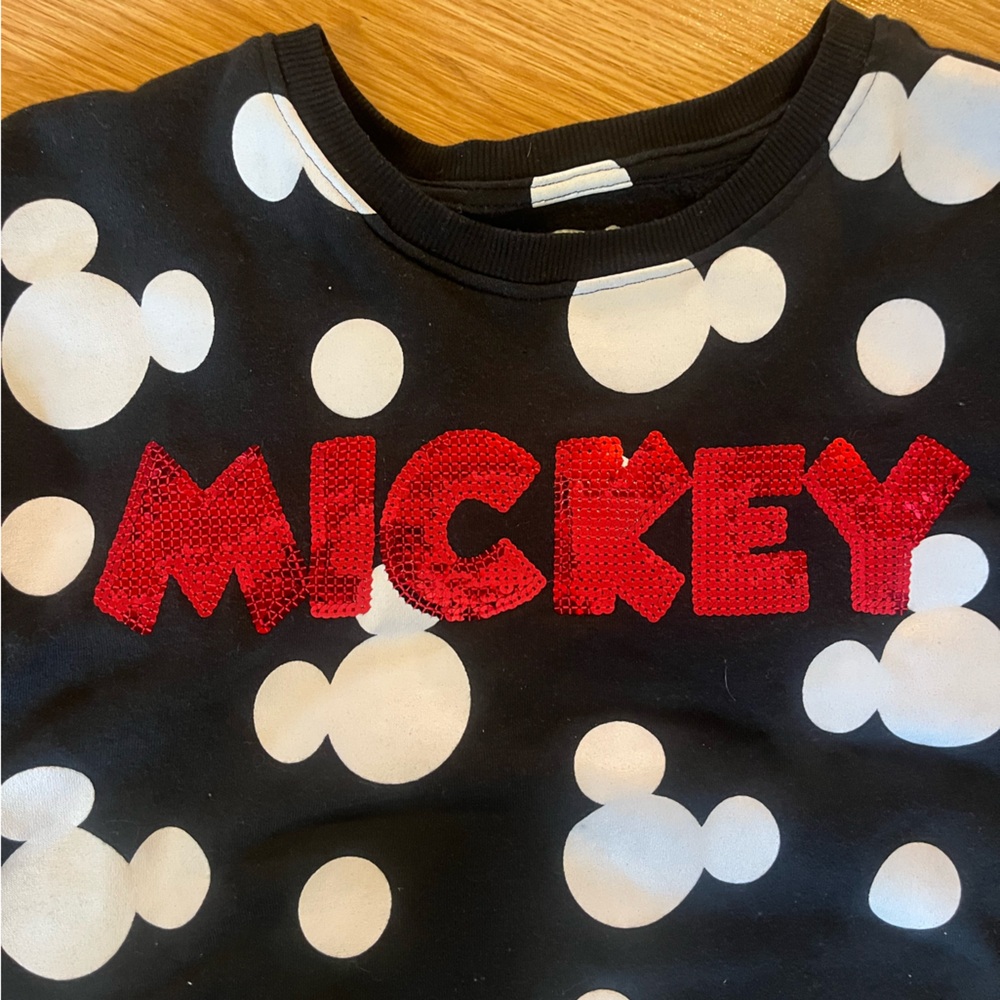 Disney Mickey Mouse Sweatshirt Girls 3XL or 21 - Picture 5 of 5